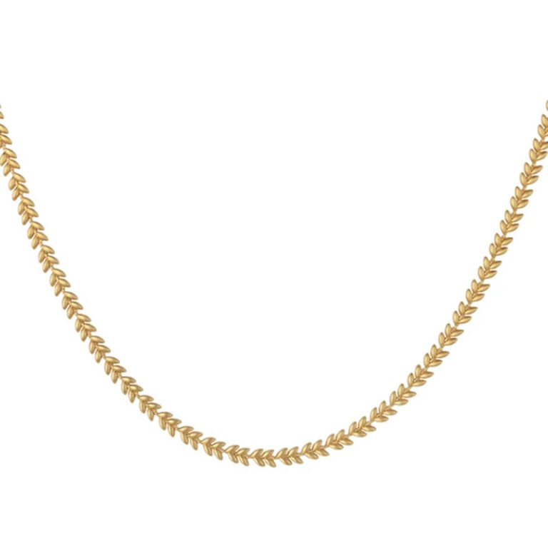 Bybiehl Season forgyldt halskæde