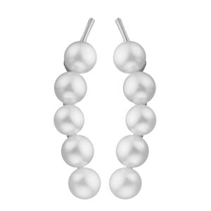 CHRISTINA Crawlers pearls - 672-S02