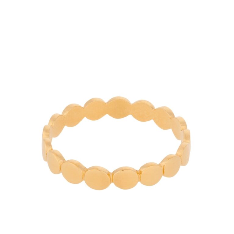 Catena ring - Forgyldt