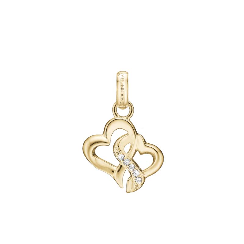 Christina Jewelry Beloved vedhæng i forgyldt