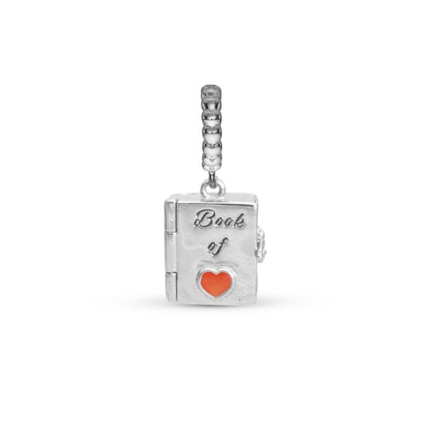Christina Jewelry Book of Love Bog sølvcharm til sølvarmbånd på 4 mm