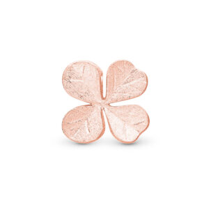Christina Jewelry Four Leaf Clower rosaforgyldt charm til læderarmbånd