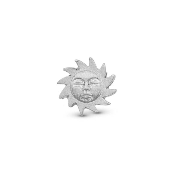 Christina Jewelry Glowing Sun sølvcharm til sølvarmbånd på 4 mm