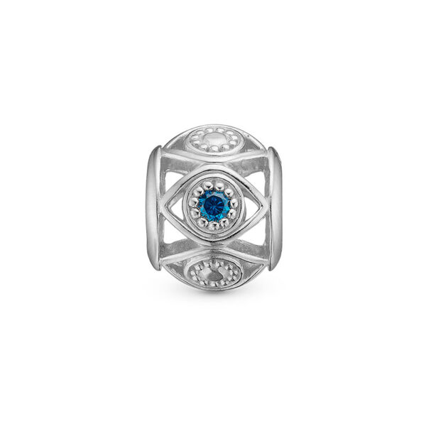 Christina Jewelry Magic Eye sølv charm til læderarmbånd