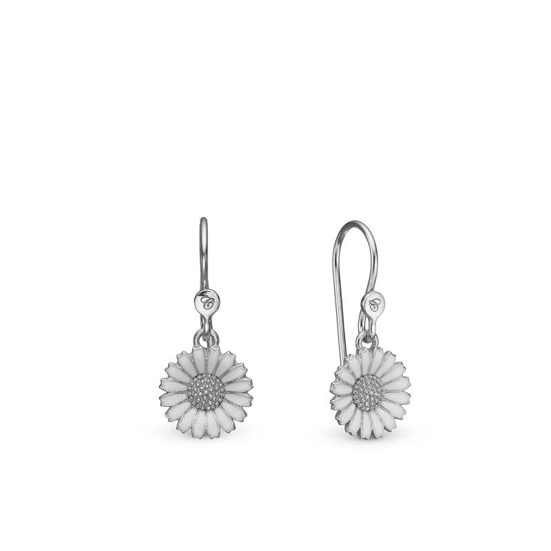 Christina Jewelry Marguerite hanger sølv ørehængere