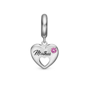Christina Jewelry Mother sølv charm til læderarmbånd