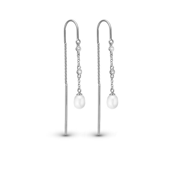 Christina Jewelry Pearl sølv øreringe med hvide perler
