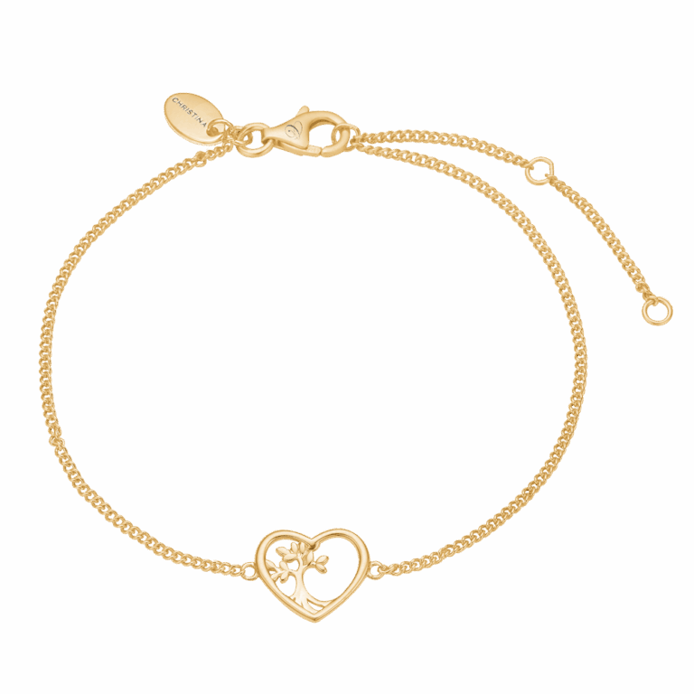 Christina Jewelry Roots of a tree armbånd i forgyldt