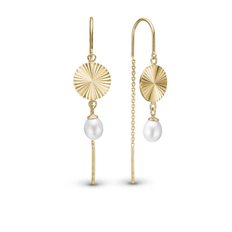 Christina Jewelry Sparkle Life forgyldte ørehængere