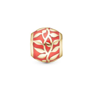 Christina Tree of Love forgyldt charm til læderarmbånd