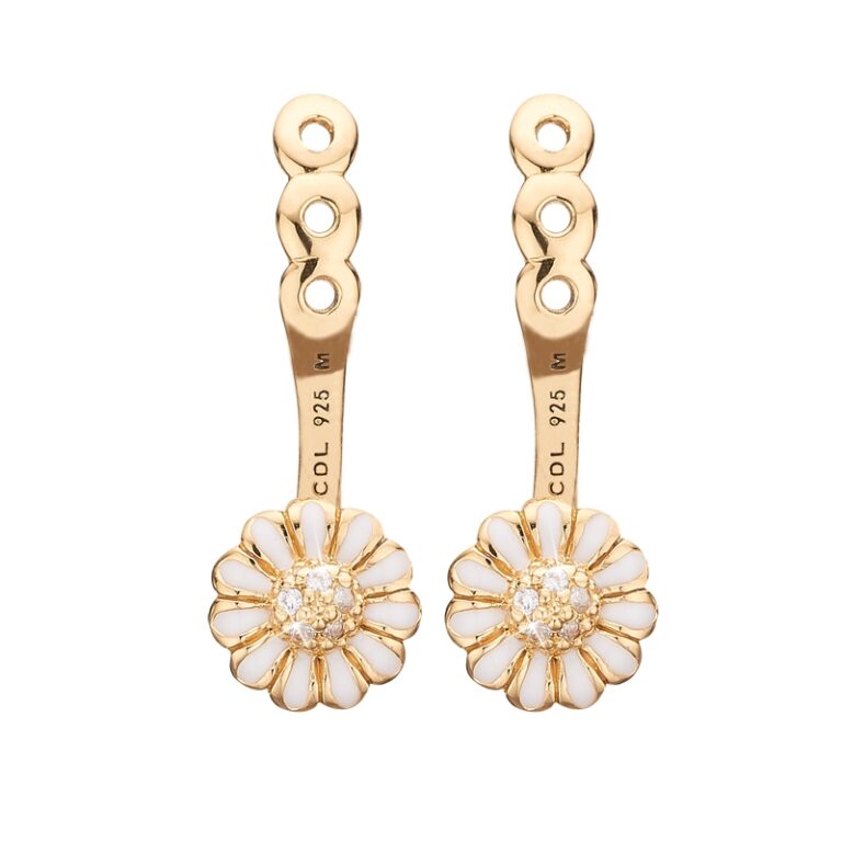 Christina add-on Margurites forgyldt med marguerit med topasser