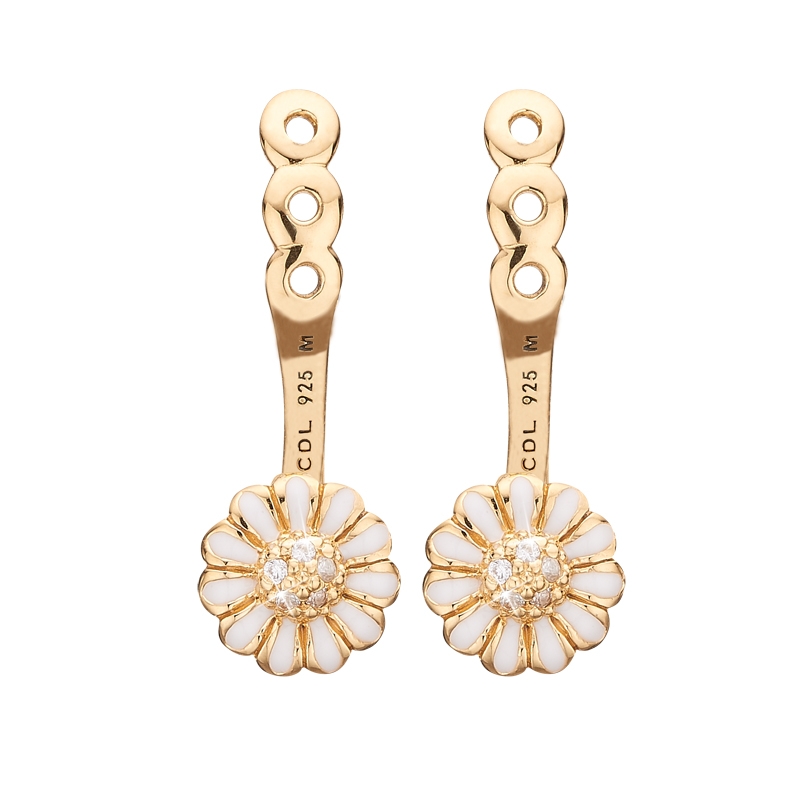 Christina add-on Margurites forgyldt med marguerit med topasser