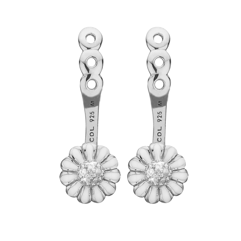 Christina add-on Margurites sølv med marguerit med topasser