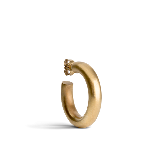 Chunky hoops - forgyldt - Sælges enkeltvis
