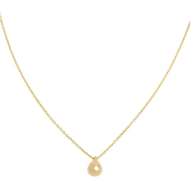 Datura halskæde - forgyldt