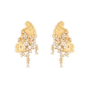 Dewdrop Zest øreringe - forgyldt