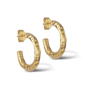 ENAMEL Copenhagen Øreringe - Hali - Gold Colour