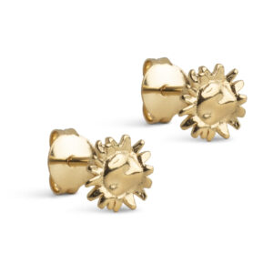 ENAMEL Copenhagen Øreringe - Studs Sunshine - Gold Colour