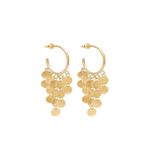 ENAMEL Copenhagen Waterdrops Hoops Guld