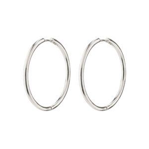 Eanna hoops, maxi - sølvbelagt