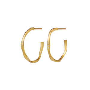 Echo Medium creoler - forgyldt