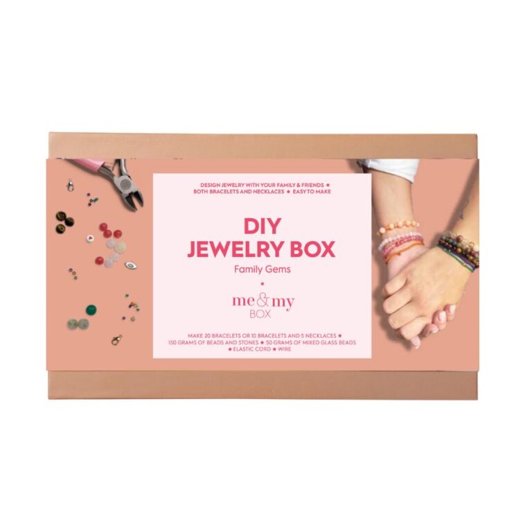 Family Gems DIY smykkebox - forgyldt