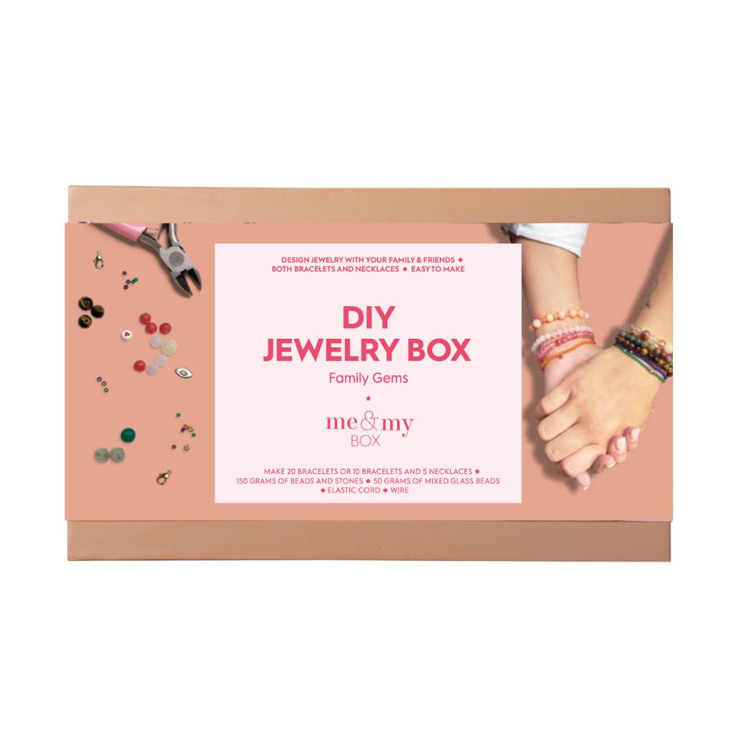 Family Gems DIY smykkebox - forgyldt