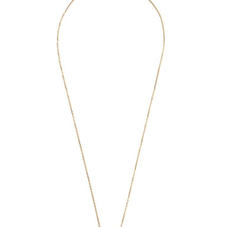 Four-Leaf Clover halskæde - forgyldt