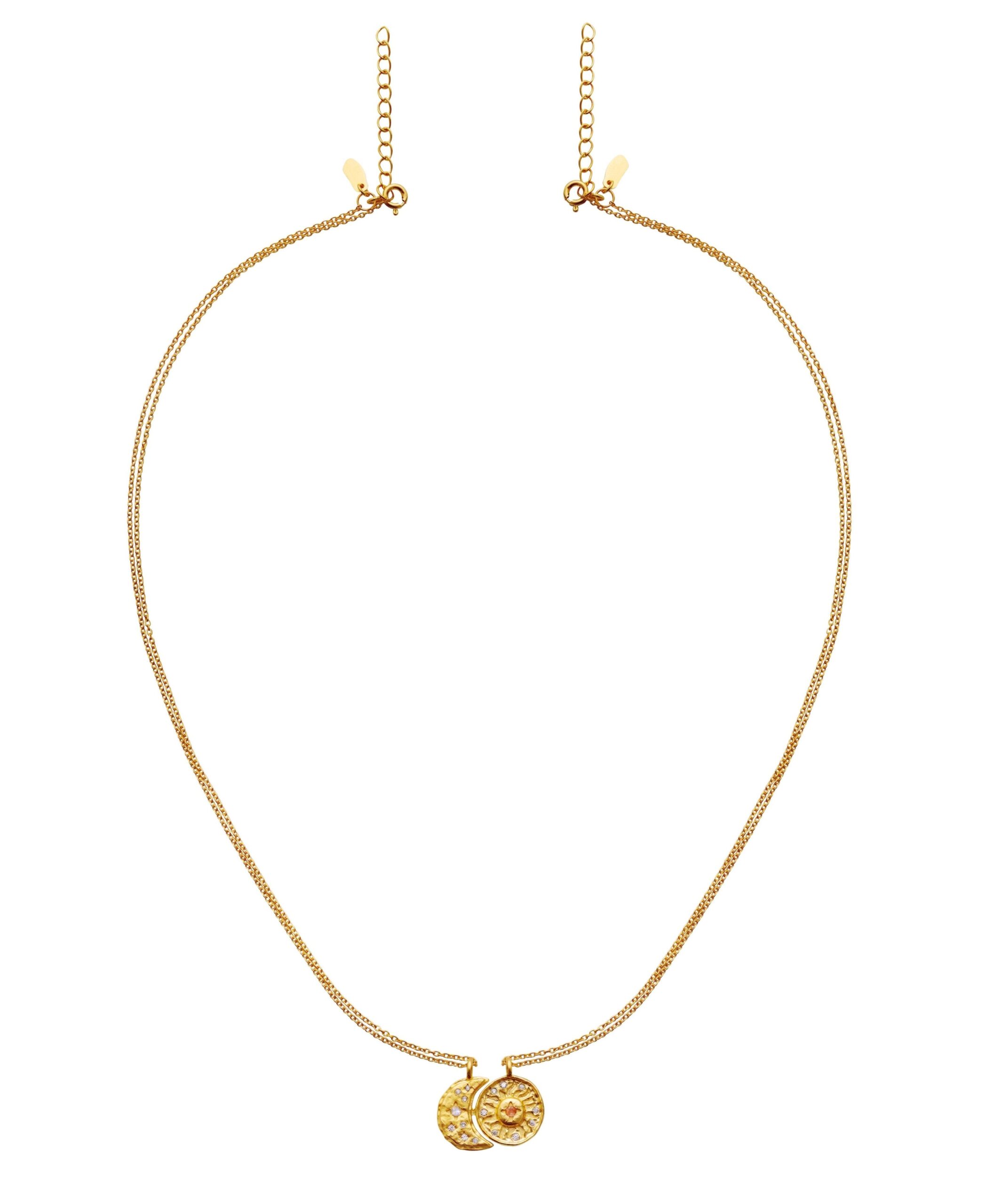 Friendship halskæde - forgyldt