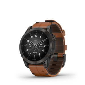 GARMIN - Epix (Sapphire) Gen 2 smartwatch i titanium m. læderrem