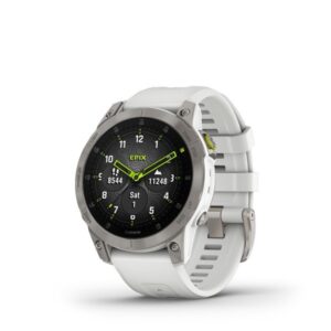 GARMIN - Epix (Sapphire) Gen 2 smartwatch i titanium m. silikonerem