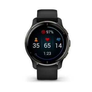GARMIN - Venu 2 Plus, GPS, Black + Slate smartwatch
