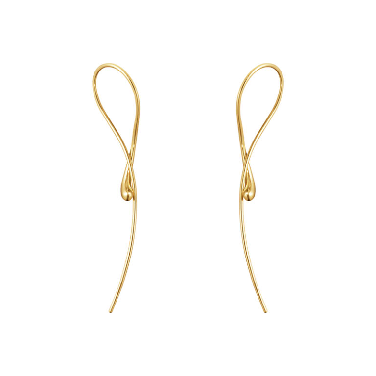 Georg Jensen Mercy Twist Øreringe i guld