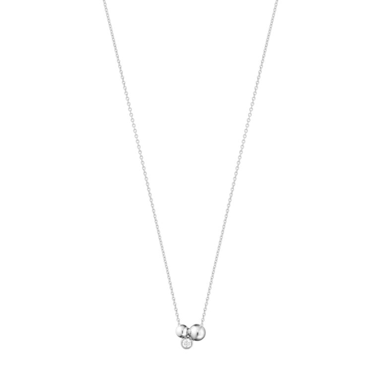 Georg Jensen Moonlight Grape Vedhæng i sølv med diamant