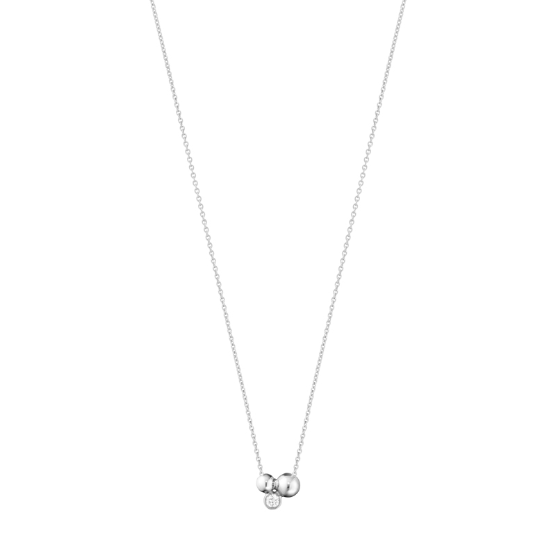 Georg Jensen Moonlight Grape Vedhæng i sølv med diamant