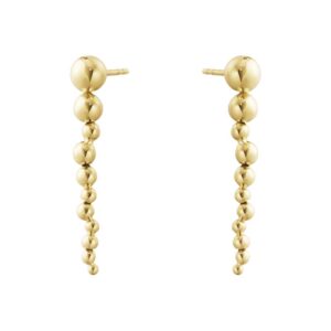 Georg Jensen Moonlight Grapes 1551M ørehængere i 18 kt. guld