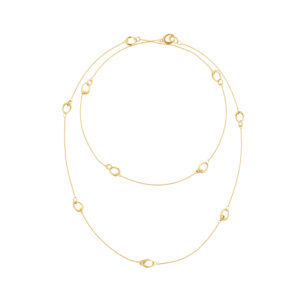 Georg Jensen Offspring 1433A halskæde i 18kt guld -90 cm