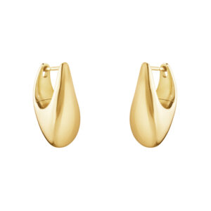 Georg Jensen Reflect øreringe i 18kt guld
