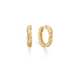 Glint creoler - forgyldt