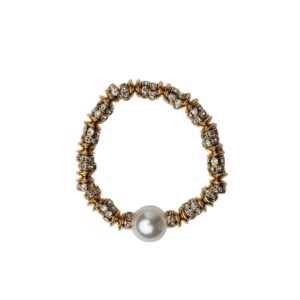 Glow Elastic Big armbånd - guldfarvet