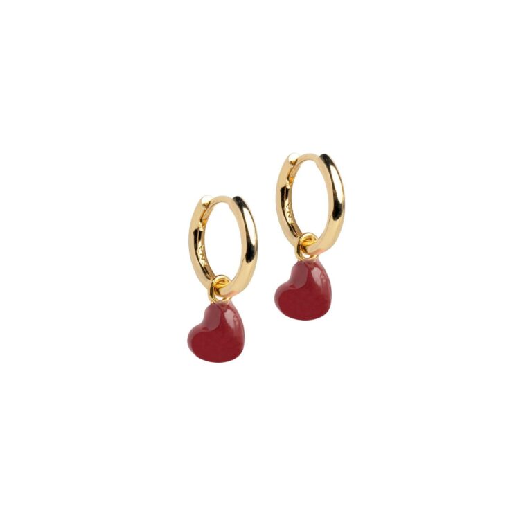 Grand Amore hoops - Forgyldt