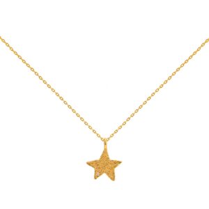 Hultquist Astra halskæde i forgyldt med stjernevedhæng