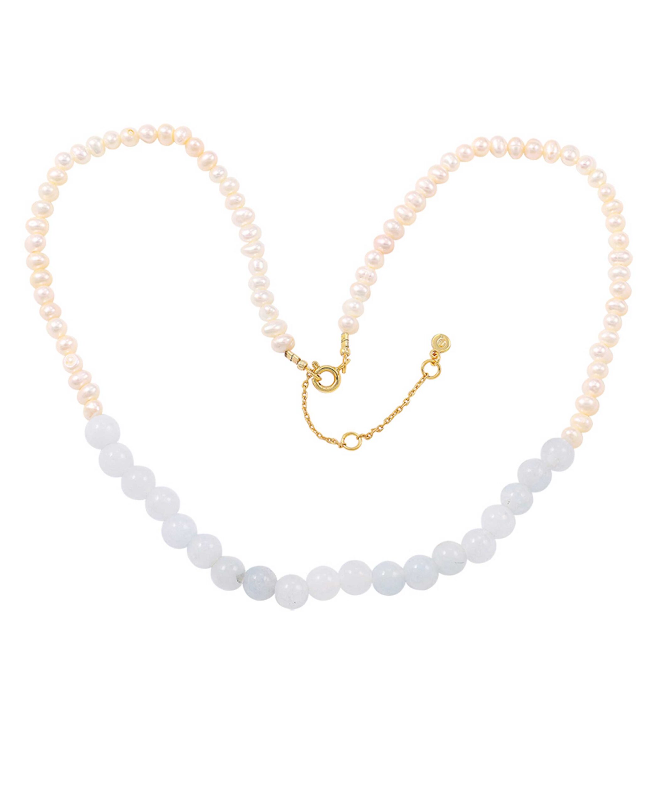 Hultquist Evelyn pearl halskæde i forgyldt med perler