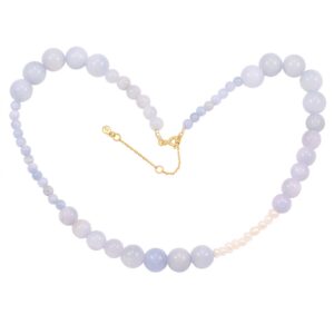 Hultquist Fabianne halskæde i forgyldt med perler