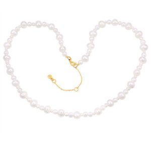 Hultquist Josephine perlehalskæde i forgyldt