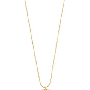 Iris halskæde - forgyldt