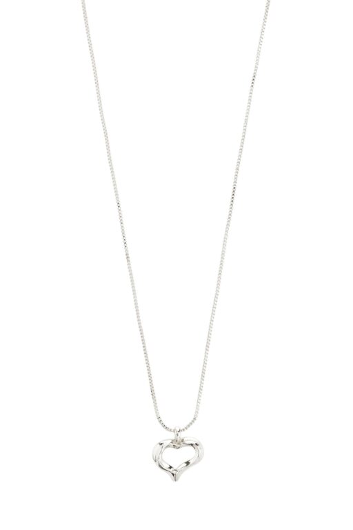 Iris halskæde - sølvbelagt