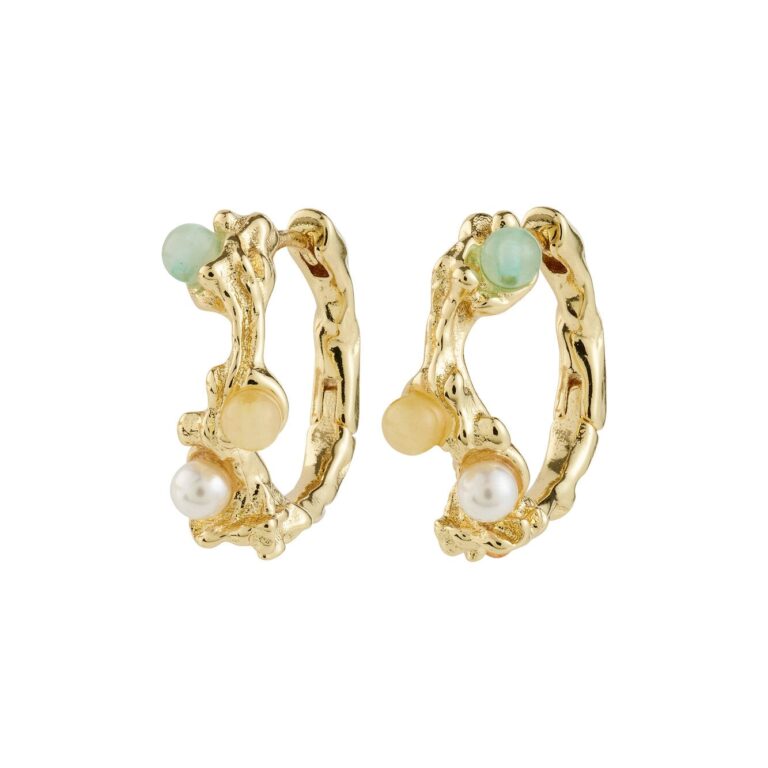 Iris hoops - forgyldt