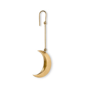 Jane Kønig Half Moon Ørering Guld