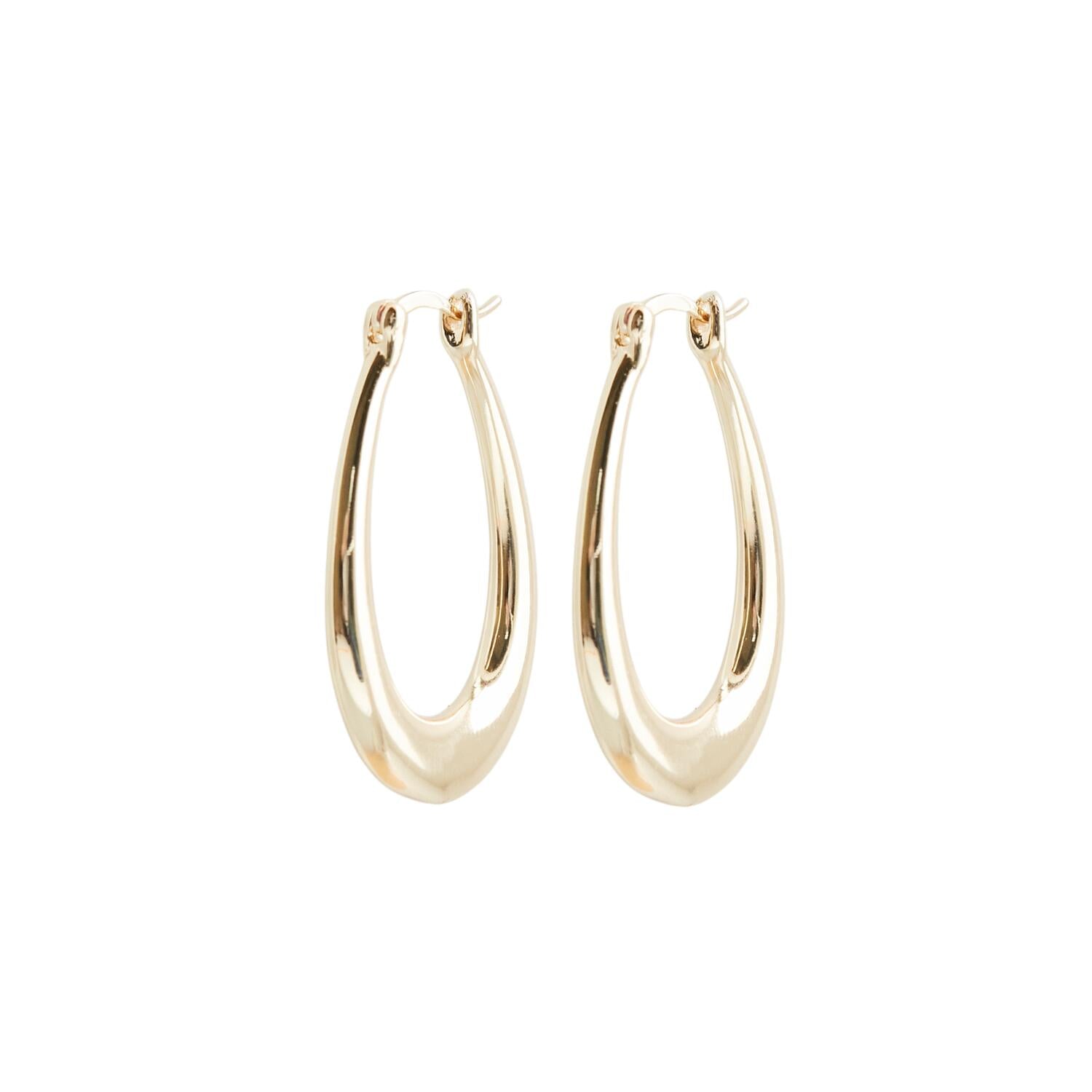 Jenni hoops, small - forgyldt